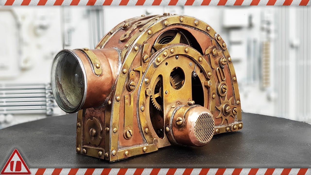 Steampunk DIY Energy Generator - Copper and Brass