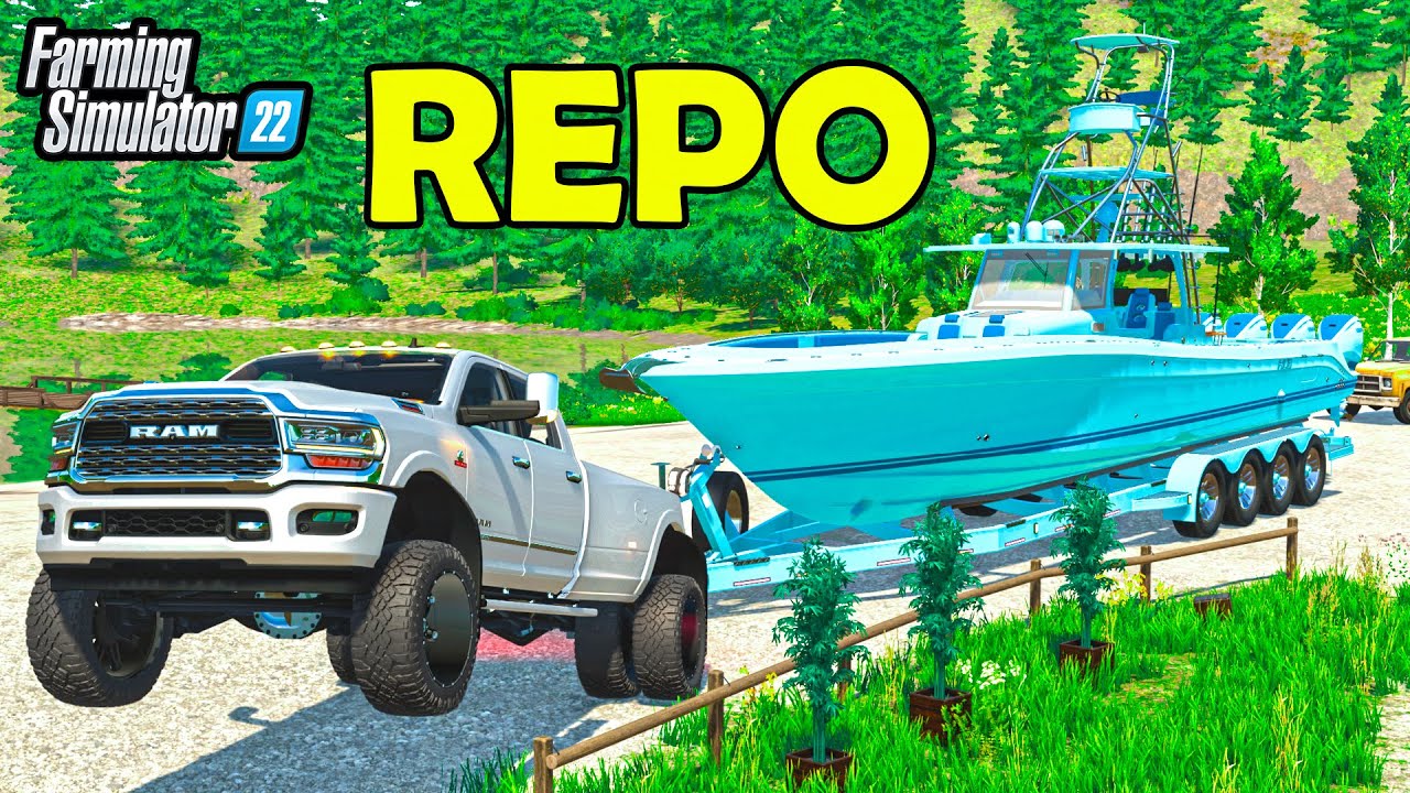 LEVEL IMPOSSIBLE: REPO THE $1,000,000 YACHT! | Farming Simulator 22