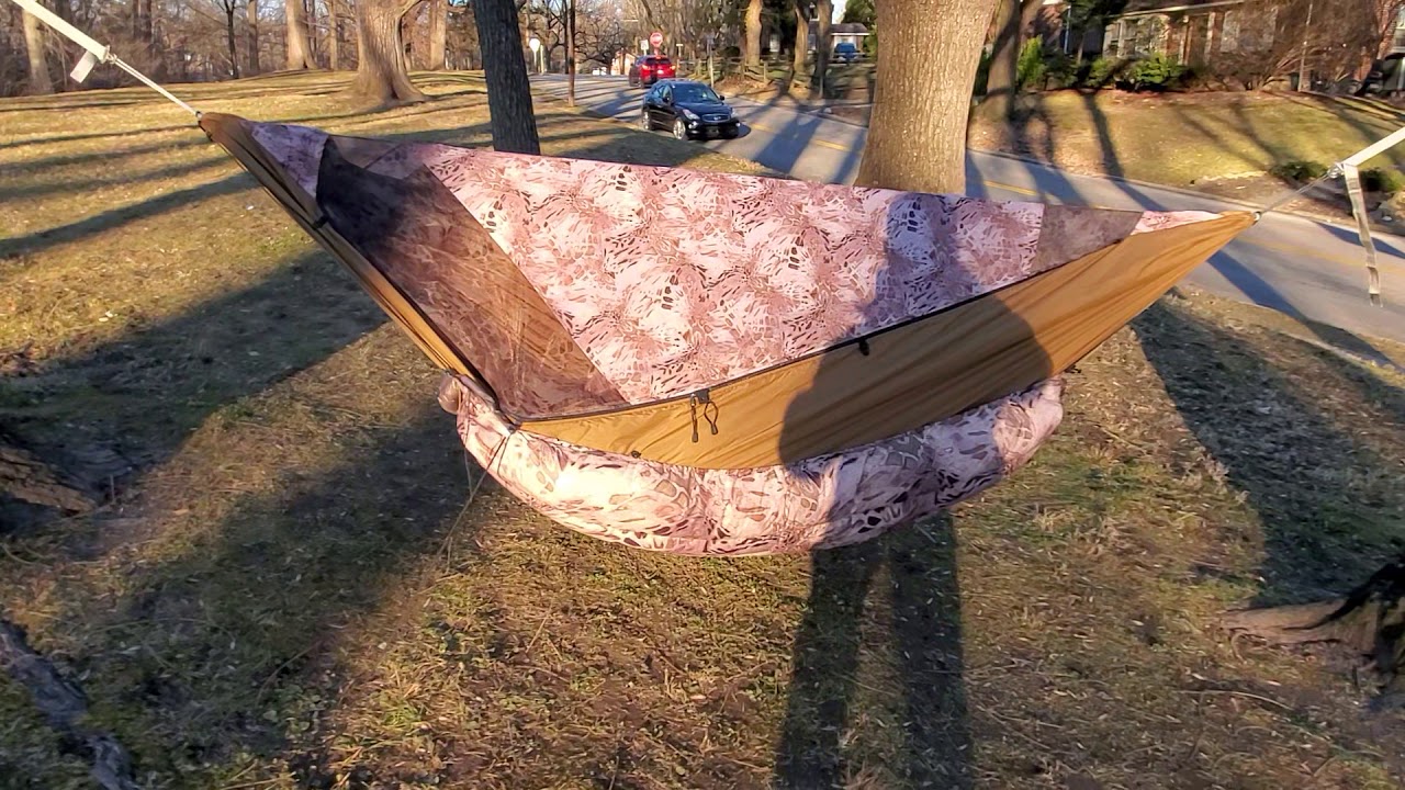 Dream Hammock Sparrow with UGQ top quilt and under quilt