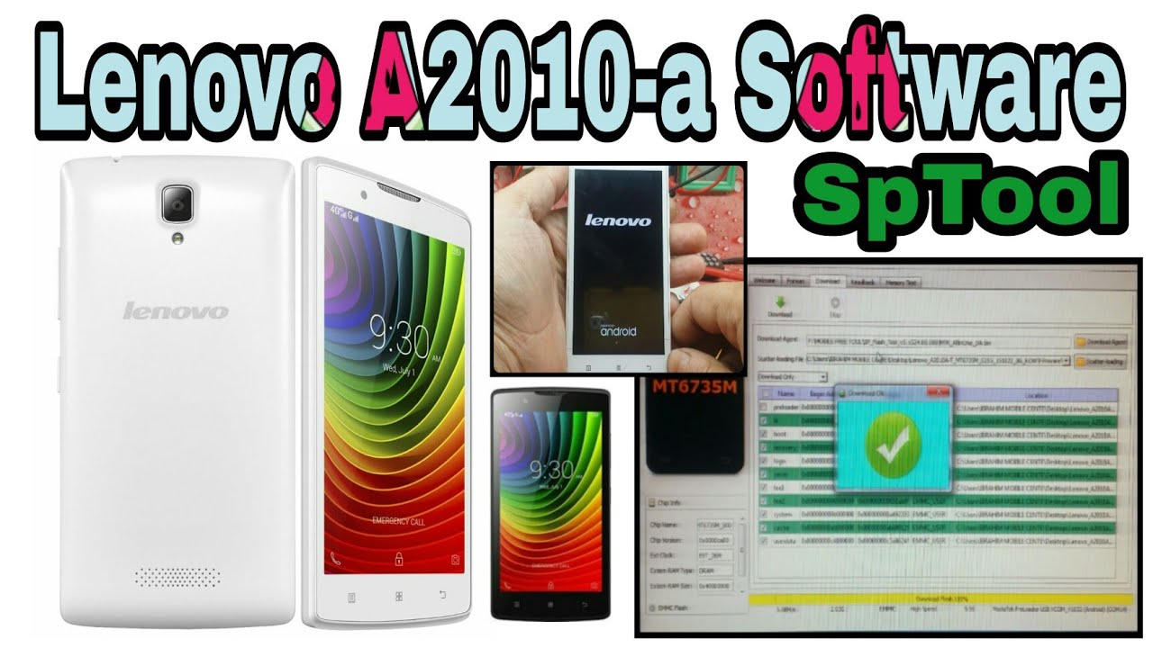 Lenovo A2010-a SpTool Easy Flashing Solotion