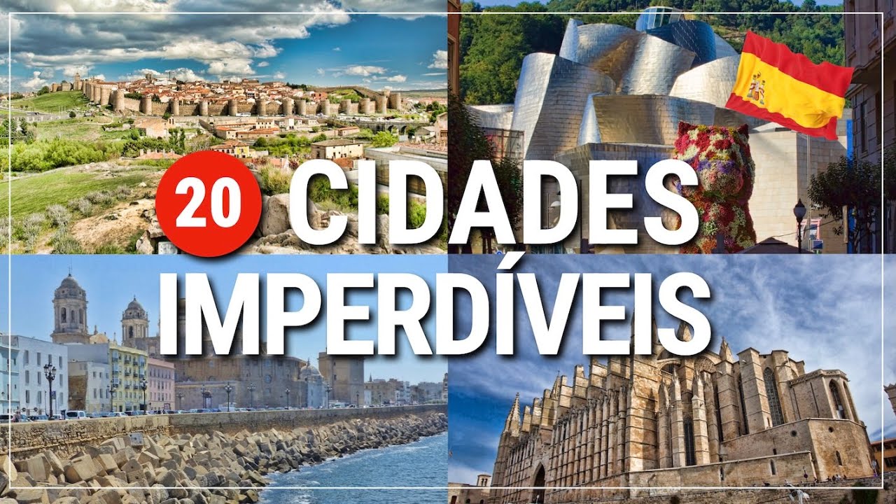 ✅ 20 cidades IMPERDÍVEIS da Espanha 😍 que você deveria CONHECER! ❤️ 🇪🇸 #011