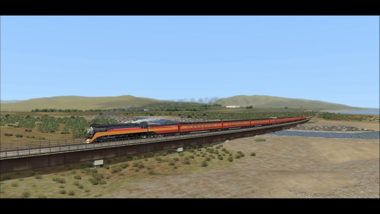 Train Simulator 2020 Chasing Southern Pacific GS-4 4449 Daylight on Pacific Surfliner Train 583