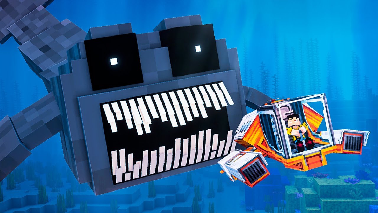 MONSTER FISH DE ZOONOMALY ME ENGOLIU NO MINECRAFT!!