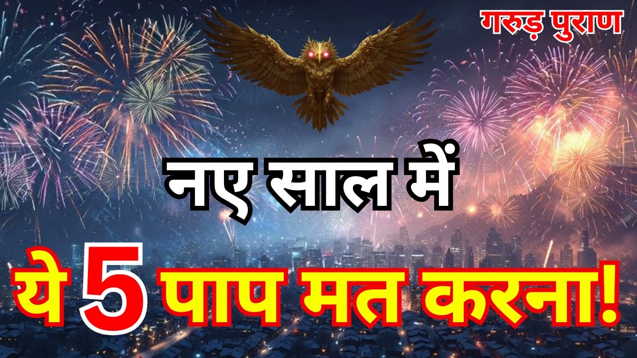 New Year 2026 में ये 5 पाप मत करो | Garud Puran और Krishna की सीख