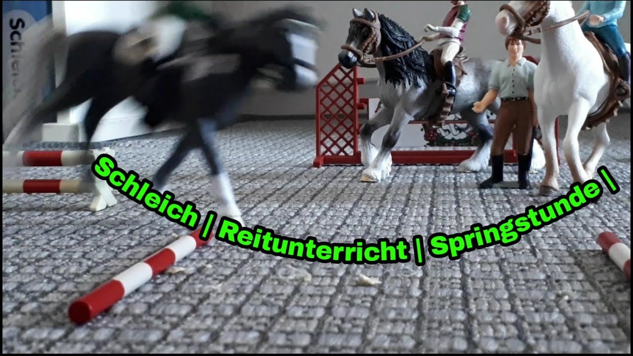 Schleich | Reitunterricht | Springstunde |