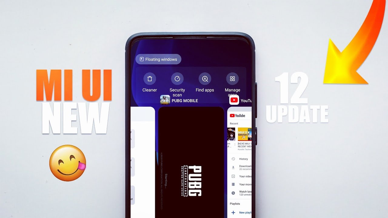 Miui 12 Latest Update / New Recent Menu Update / Android 11 like Recent Panel on Any Xiaomi Phones 🤫