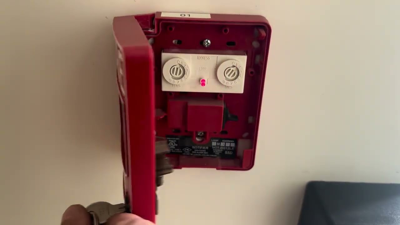 Fire Alarm Bell Test #98 (Notifier NFW2-100)
