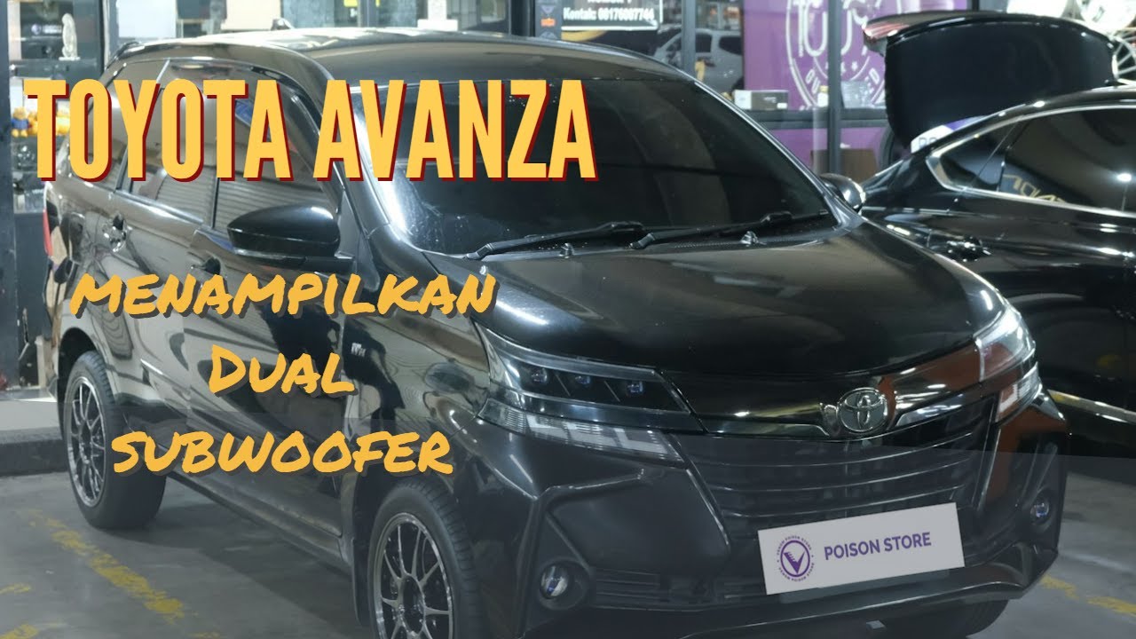 Upgrade Audio Avanza Dari 2-Way ke 3-Way Plus Aplikasi Dual Subwoofer 8 Inch aktif dan 10 Inch pasif