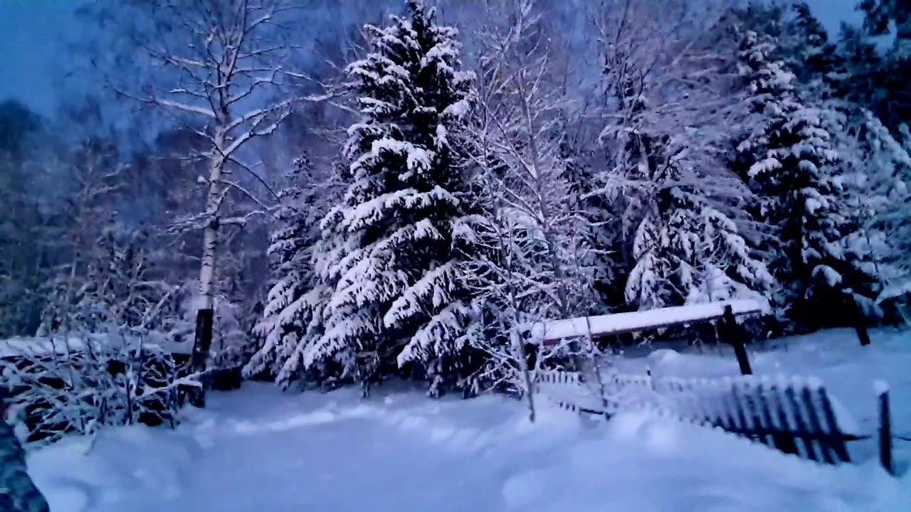 Уральская зимняя сказка 🌲 В гостях у подруги ❄️