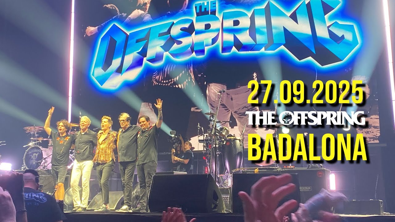 Concierto The Offspring (27.09.2025) Badalona