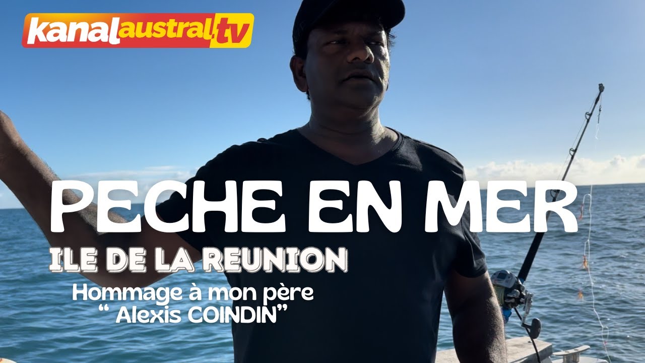 PECHE EN MER dans l'est de l'ile de la REUNION - KANAL AUSTRAL.TV