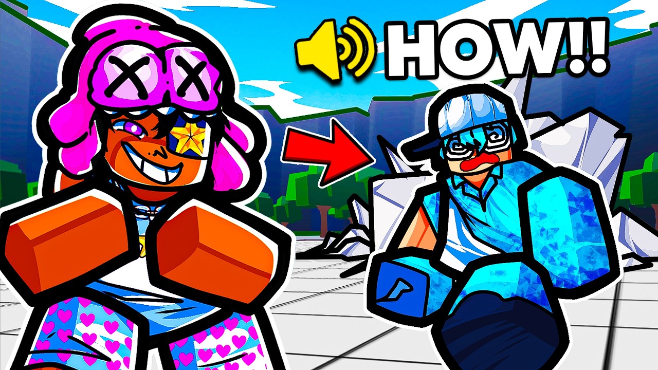 I Secretly Hired a YOUTUBER to coach me in Roblox The Strongest Battlegrounds..