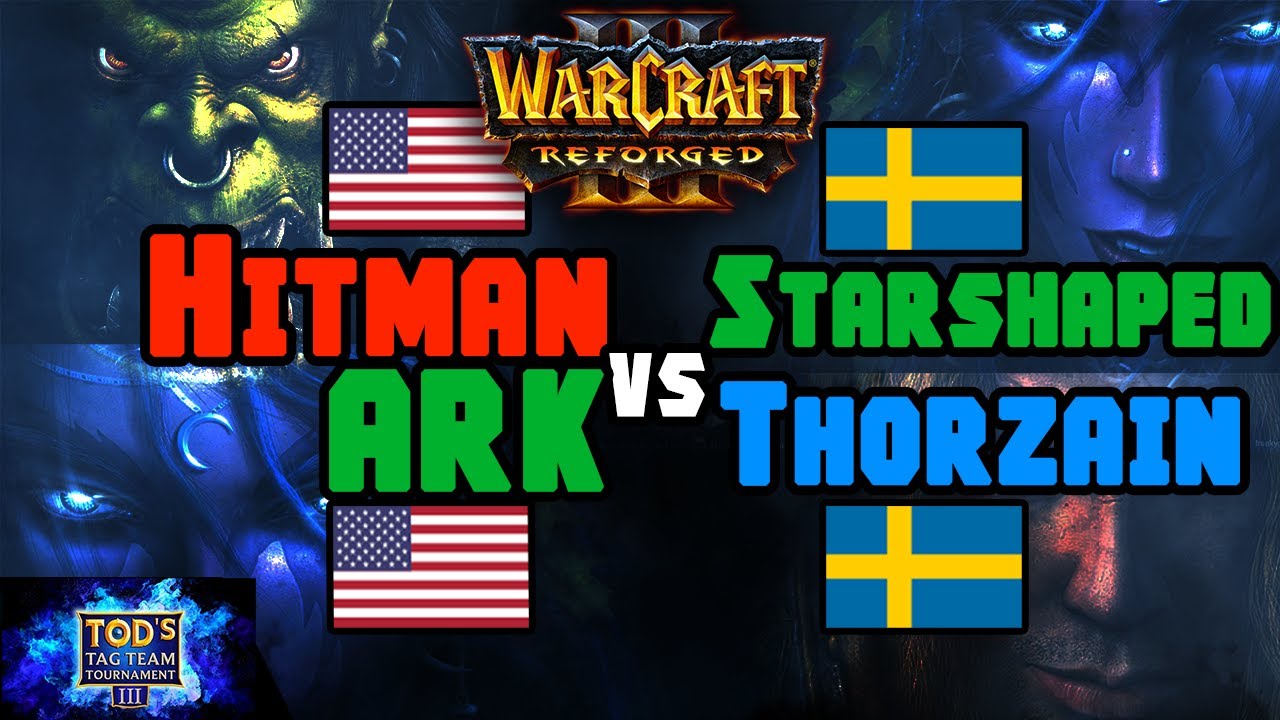 Hitman & Ark vs Starshaped & Thorzain - ToD's Tag Team Tournament #3