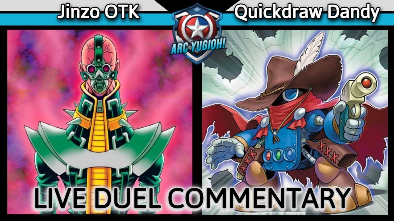 Edison format Jinzo OTK vs Quickdraw Dandylion with commentary