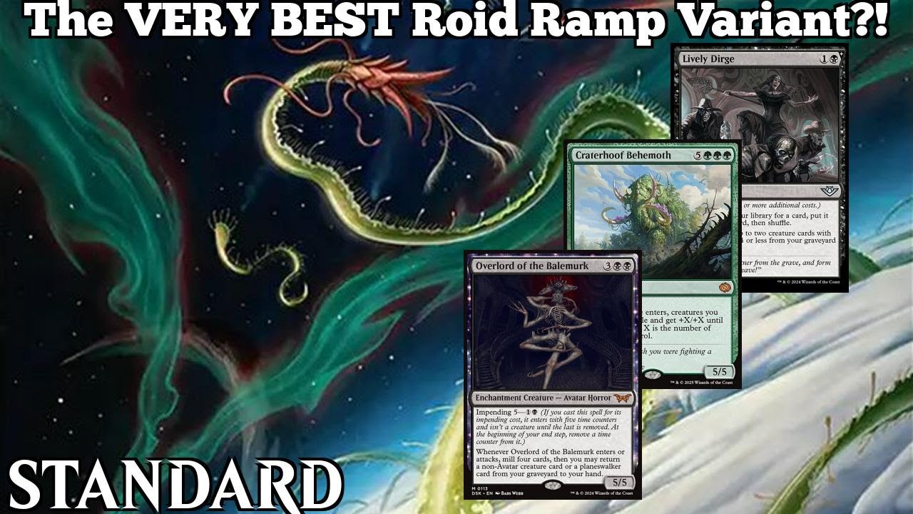 The VERY BEST Roid Ramp Variant?! | Golgari Ouroboroid | Standard Bo3 | MTG Arena