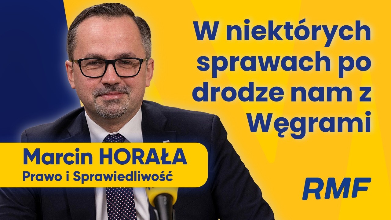 Horała: W wielu sprawach Viktor Orban ma podobne zdanie co Polska