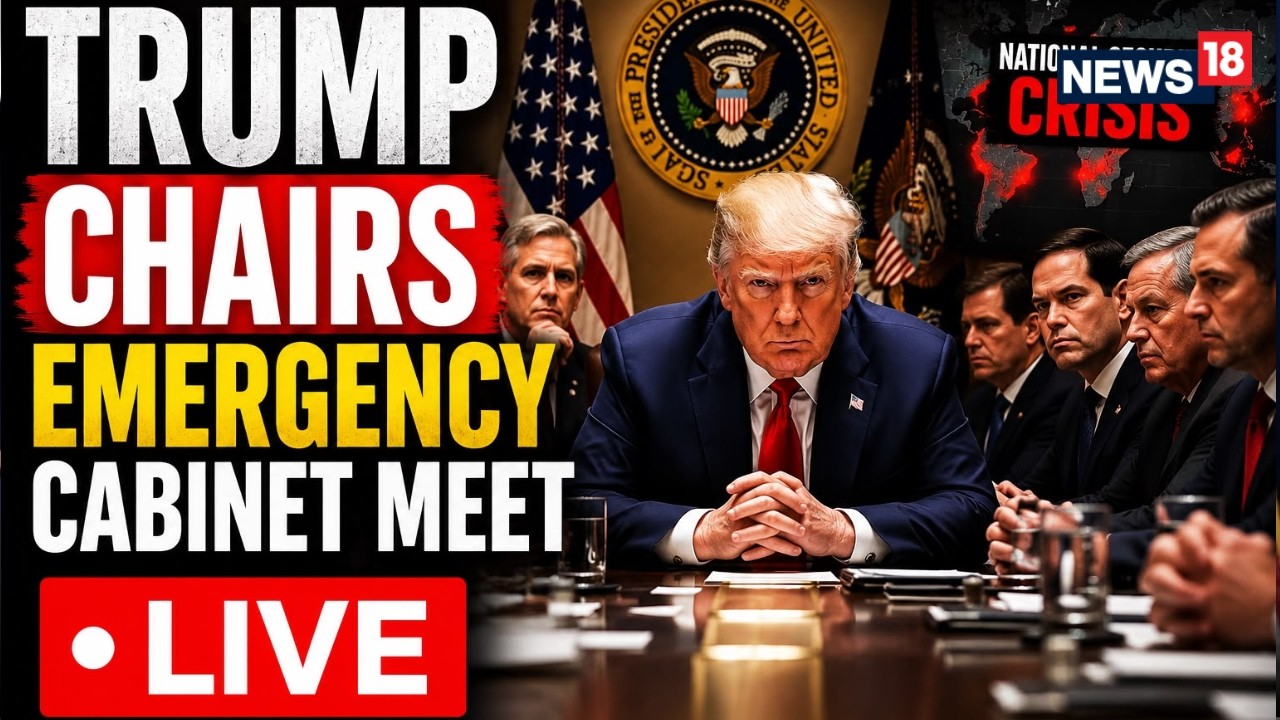 LIVE: Trump Holds Emergency Cabinet Meeting at the White House | Iran War | Saudi Deal | N18G
