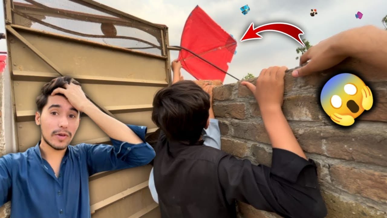 kite flying in rain🌧️ || Basant place announce 📢 || Tofan min ki kite flying🪁 || Indian kite making