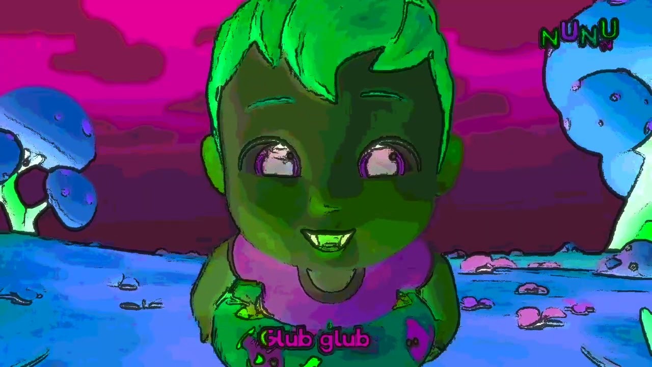 Nunu tv!the frog jump into the water