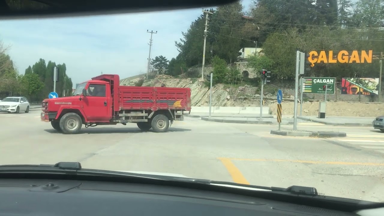 2. Güzergah U Dönüşlü Yaşamkent Direksiyon sınav alanı parkuru