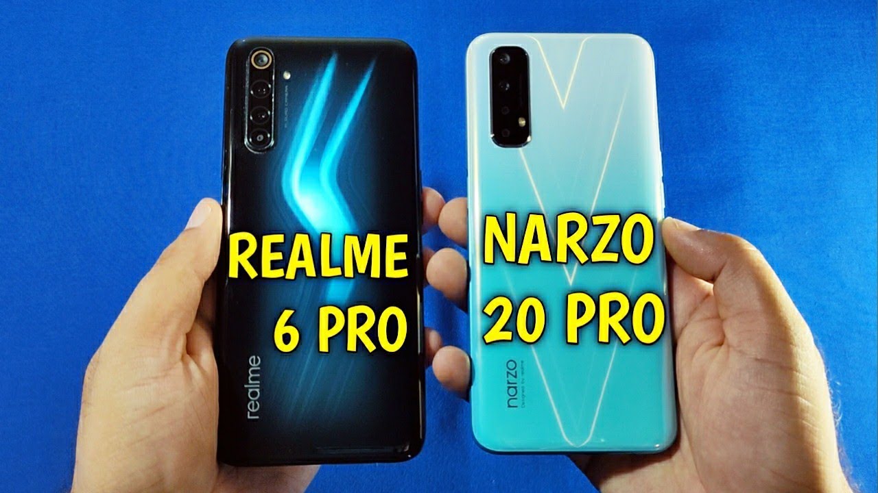 Realme Narzo 20 Pro Vs Realme 6 Pro Speed Test & Camera Comparison | 🔥