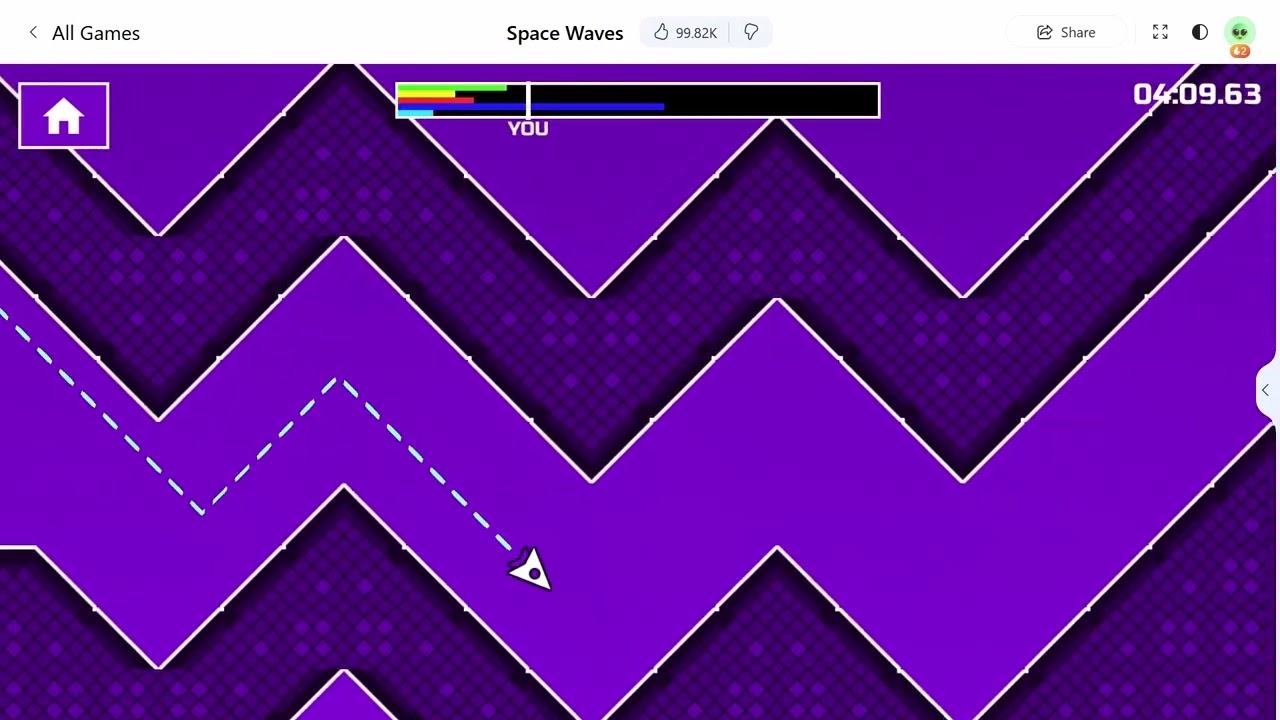 Space waves race