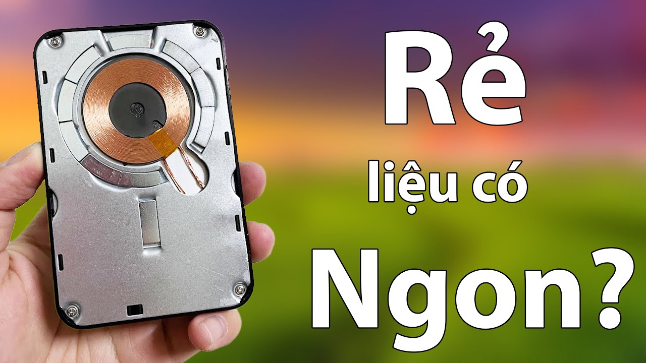 Sạc dự phòng Magsafe 200k - Bên trong có gì ? Bung nội thất sạc dự phòng giá siêu rẻ của ROCOREN ?