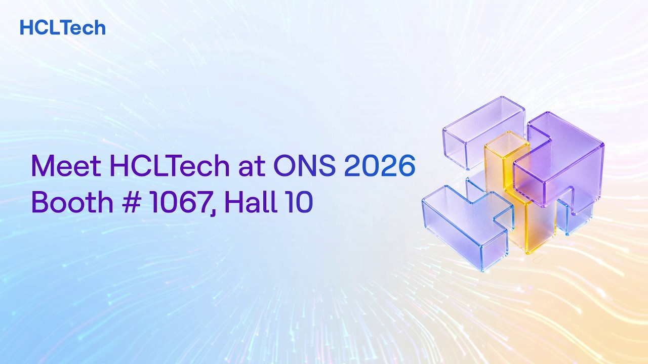 HCLTech at ONS 2026 | Operational Resilience. Powered by AI.