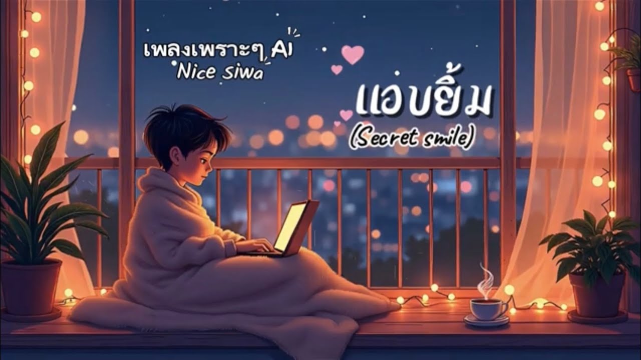 แอบยิ้ม(Secret smile) by Nice - Siwa [Official AI audio]- Original Version #ai #เพลงฮิต #เพลงเพราะ 