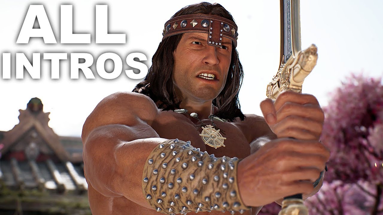 Mortal Kombat 1 Conan All Intros MK1