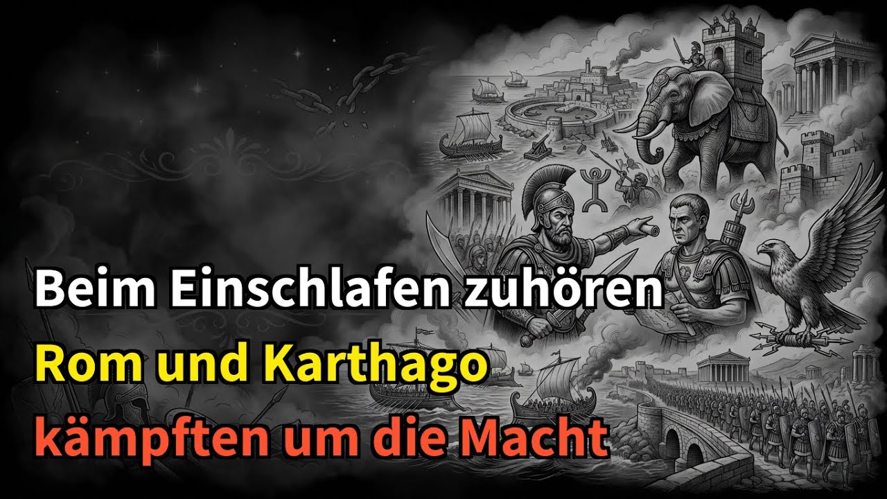 🌙 Einschlafen mit Die Punischen Kriege: Rom und Karthago im Konflikt #Schlafdoku