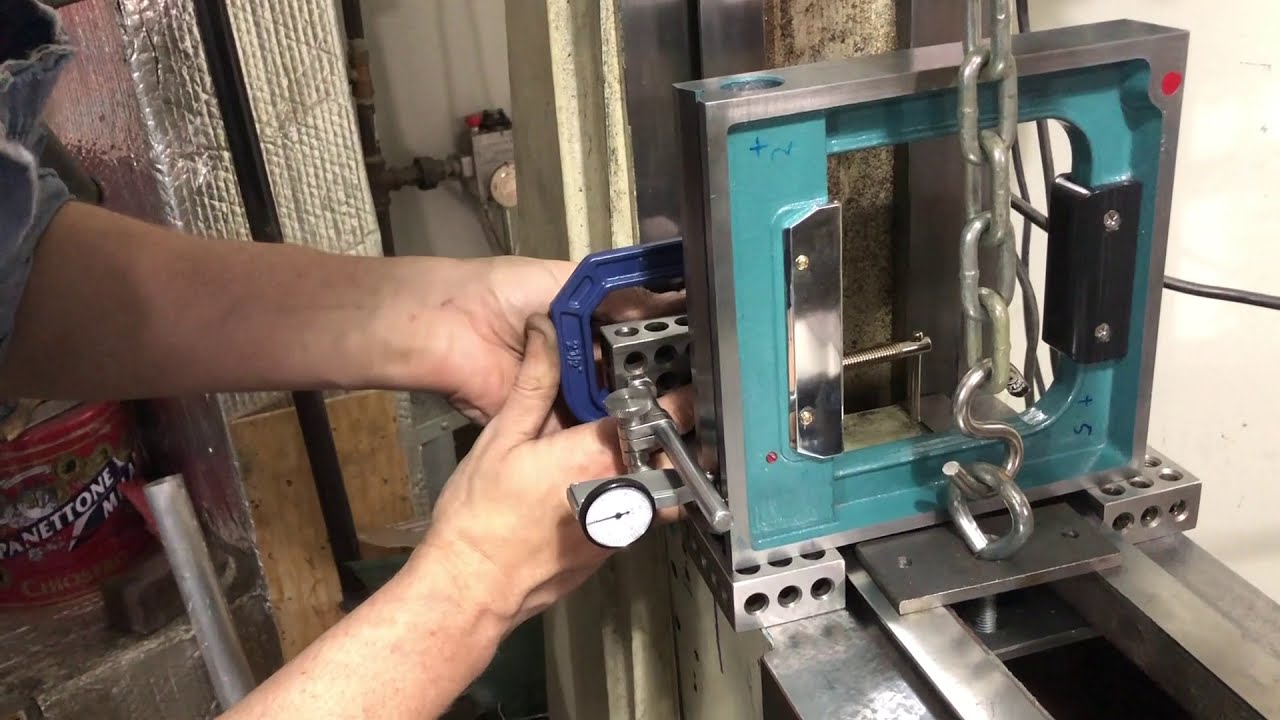 Grizzly Milling Machine Knee Scraping and Alignment