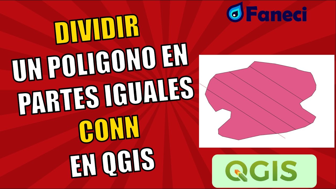 DIVIDIR POLIGONO EN PARTES IGUALES EN QGIS✅🌎