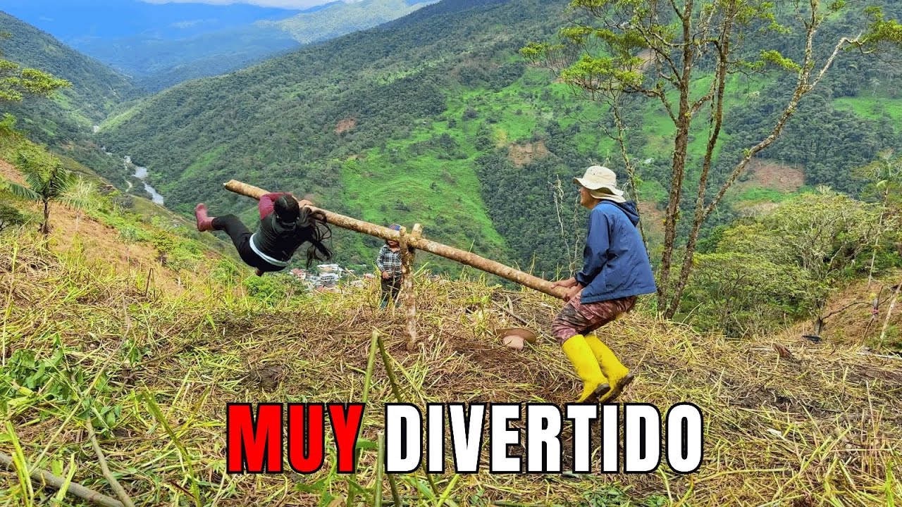 De esta manera nos divertimos en el campo despues de un largo trabajo - NATHALIA
