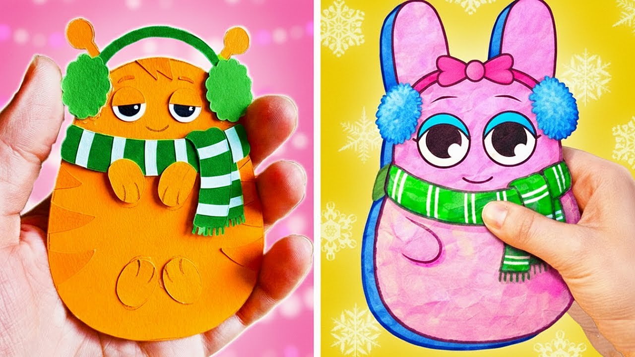 Winter Cardboard Sprunki DIYs ❄️ *Cool Sprunki Christmas Gadgets & Crafts*