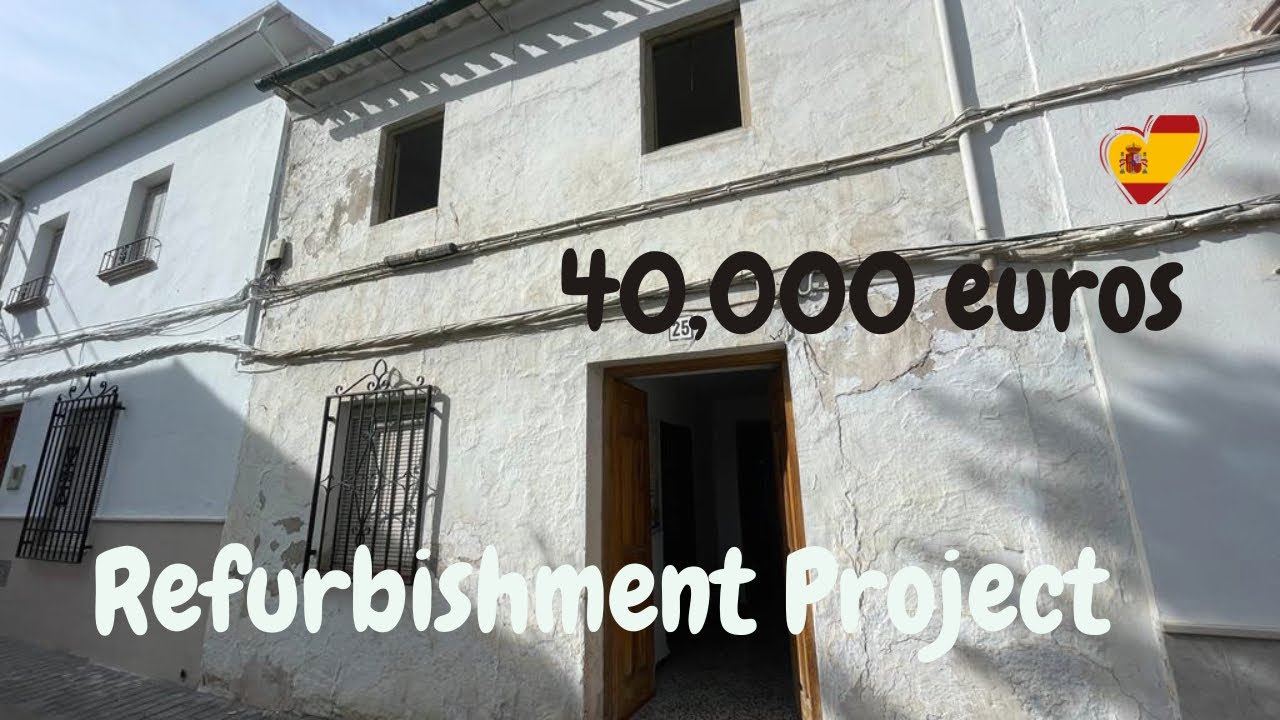 Spanish Renovation Property for sale, 40,000 euros in the centre of stunning Priego de Cordoba.