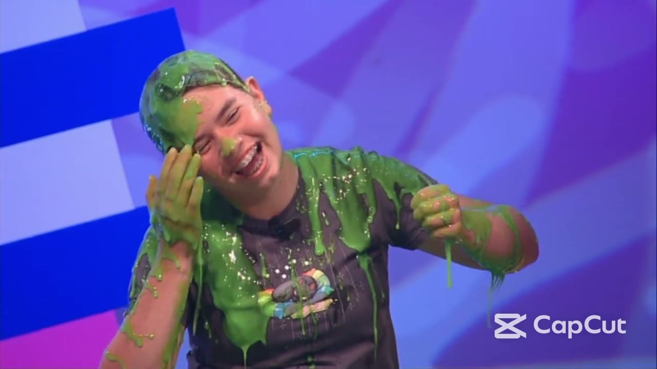 Lauren And Jade Ramsey Gets Slimed on Figure It Out ( Nickelodeon )