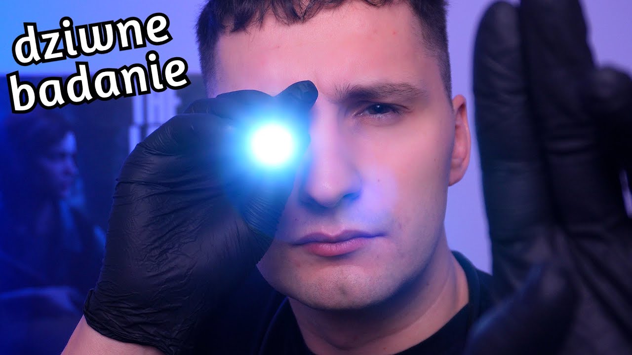 ASMR po polsku 🇵🇱 - Bardzo Dziwne Badanie Lekarskie (coś jest z Tobą nie tak...)