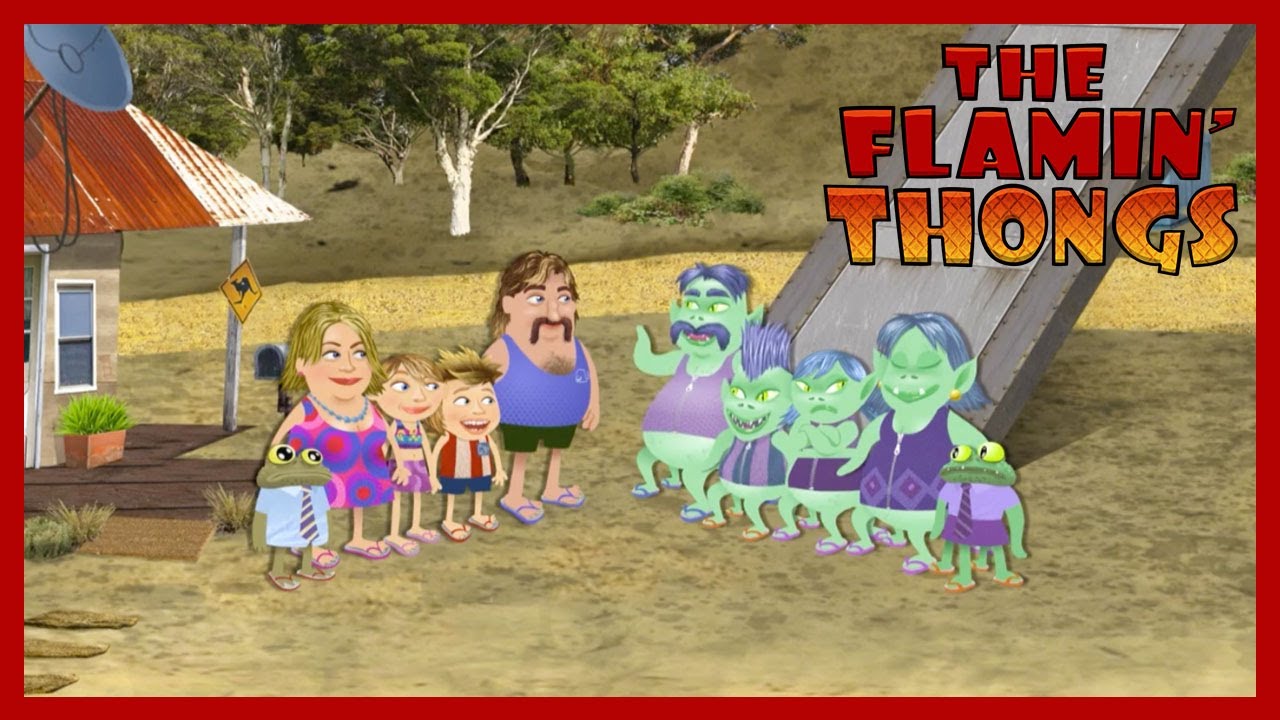 Thong-Eating Aliens Invade A BBQ Lunch! | The Flamin' Thongs Full Episode - Season 1 Episode 5