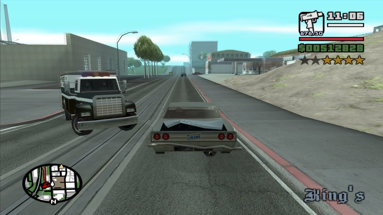 Yay Ka-Boom-Boom with a 4 Star Wanted Level - Syndicate mission 10 - GTA San Andreas