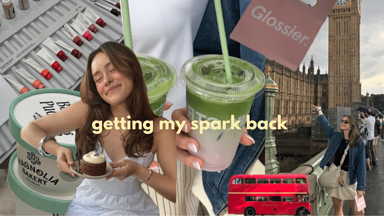 how I'm getting my spark back ✨ | romanticizing a work trip in London  (vlog)