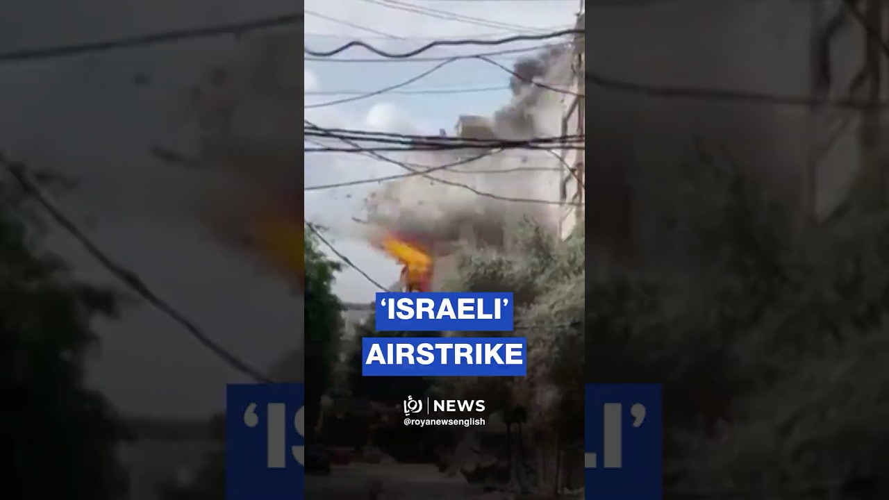 Massive 'Israeli' airstrike levels building in Harat Hreik, southern Beirut