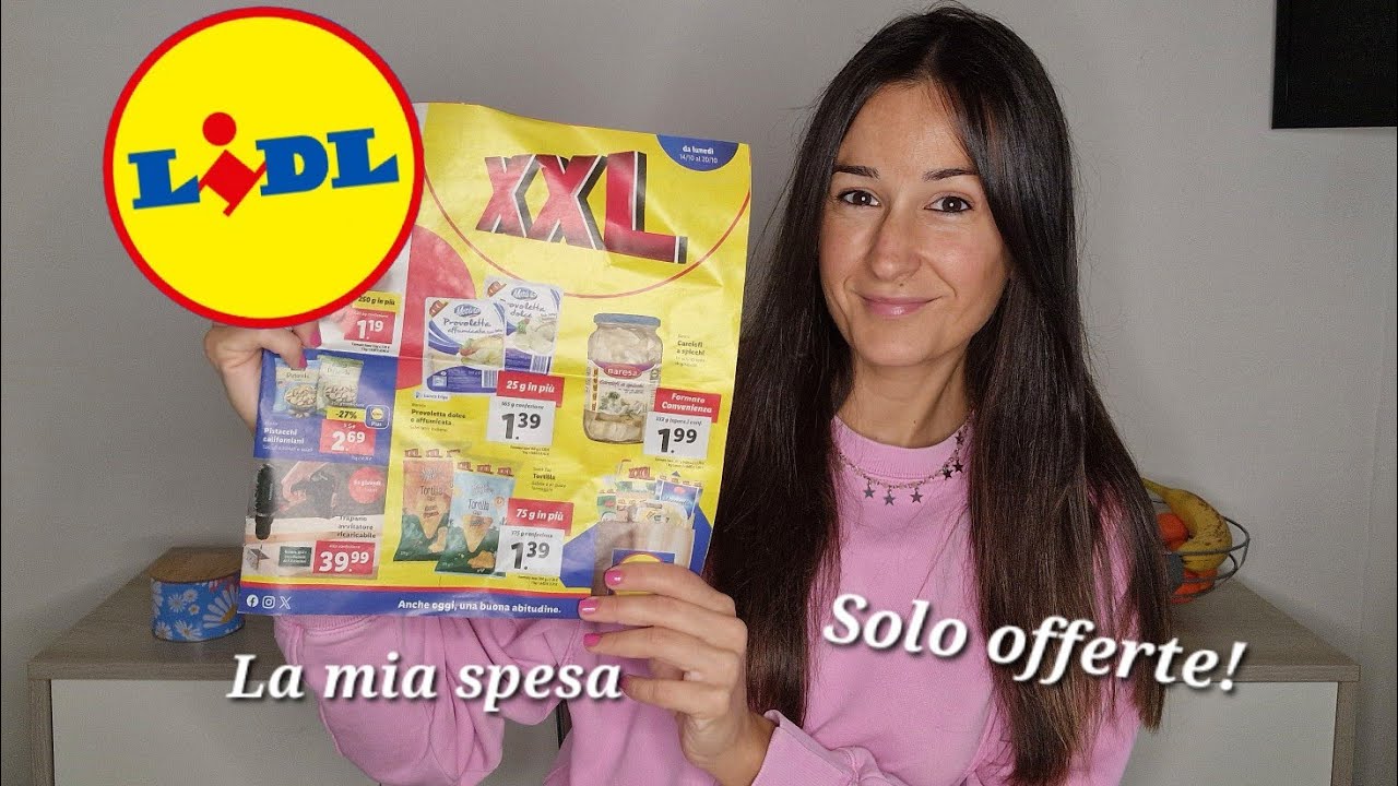 Una bella spesa da LIDL💫 Solo offerte e formati convenienza!