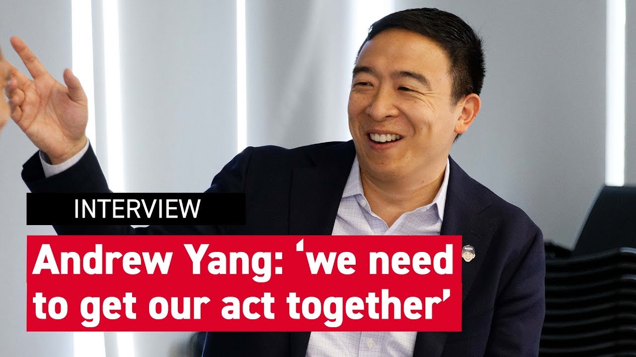 Andrew Yang on his giveaway, automation and Asian stereotypes