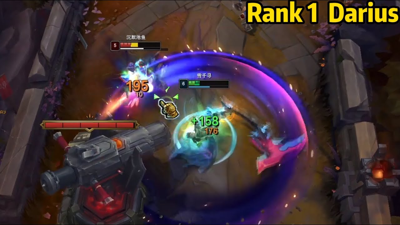 Rank 1 Darius: How to BEAT a Challenger Gnar wtih DARIUS!