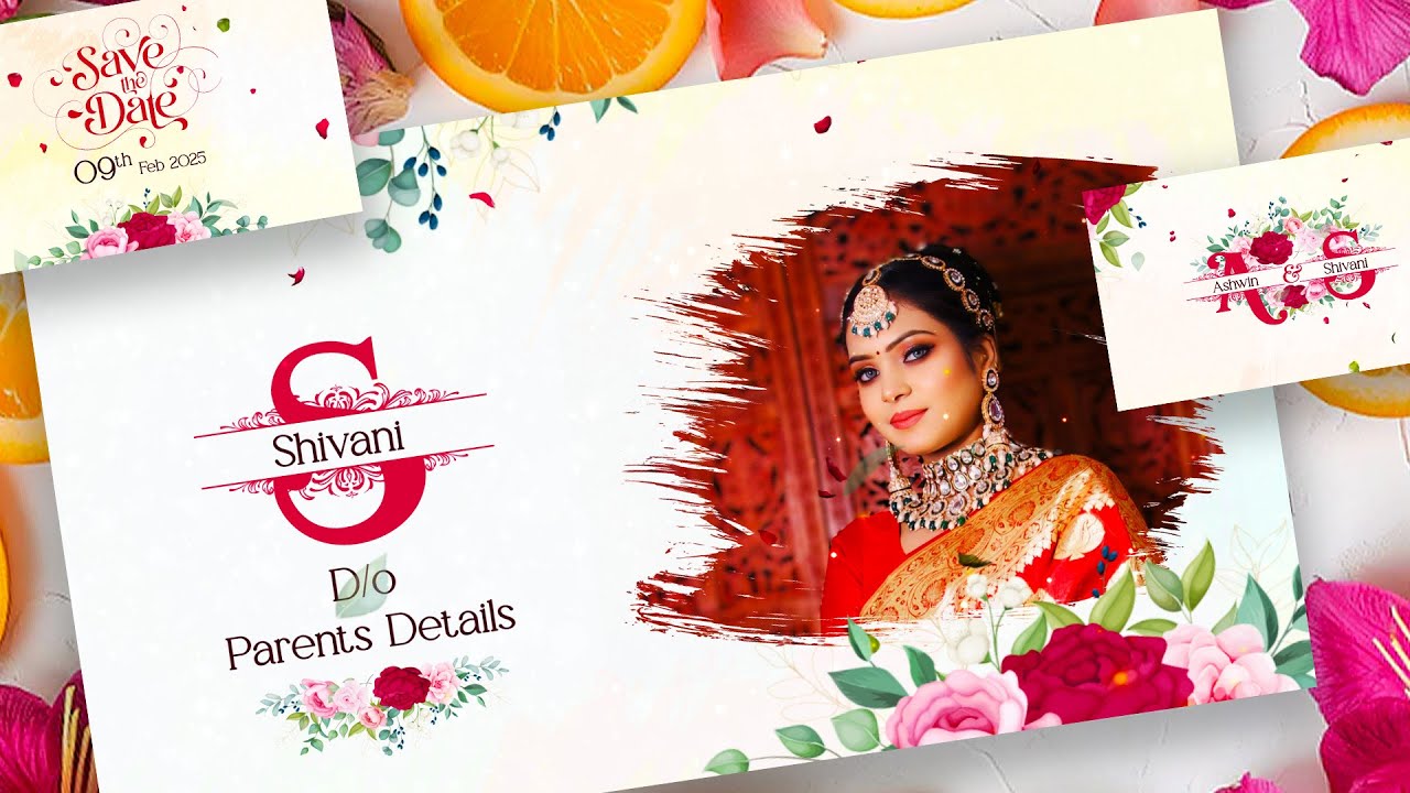 Western Style Save The Date Video | Latest Wedding Invitation Video | Inspire Studio