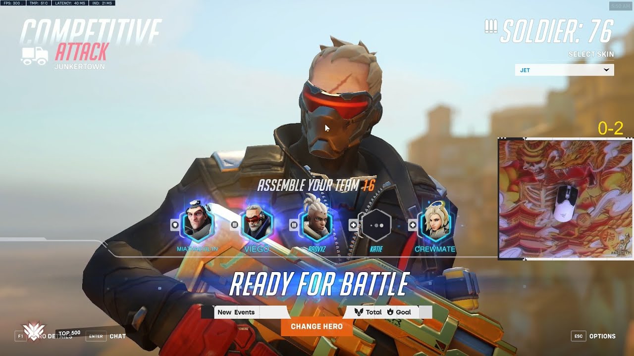 20K DMG! GALE INSANE SOLDIER 76 GAMEPLAY OVERWATCH 2 SEASON 2