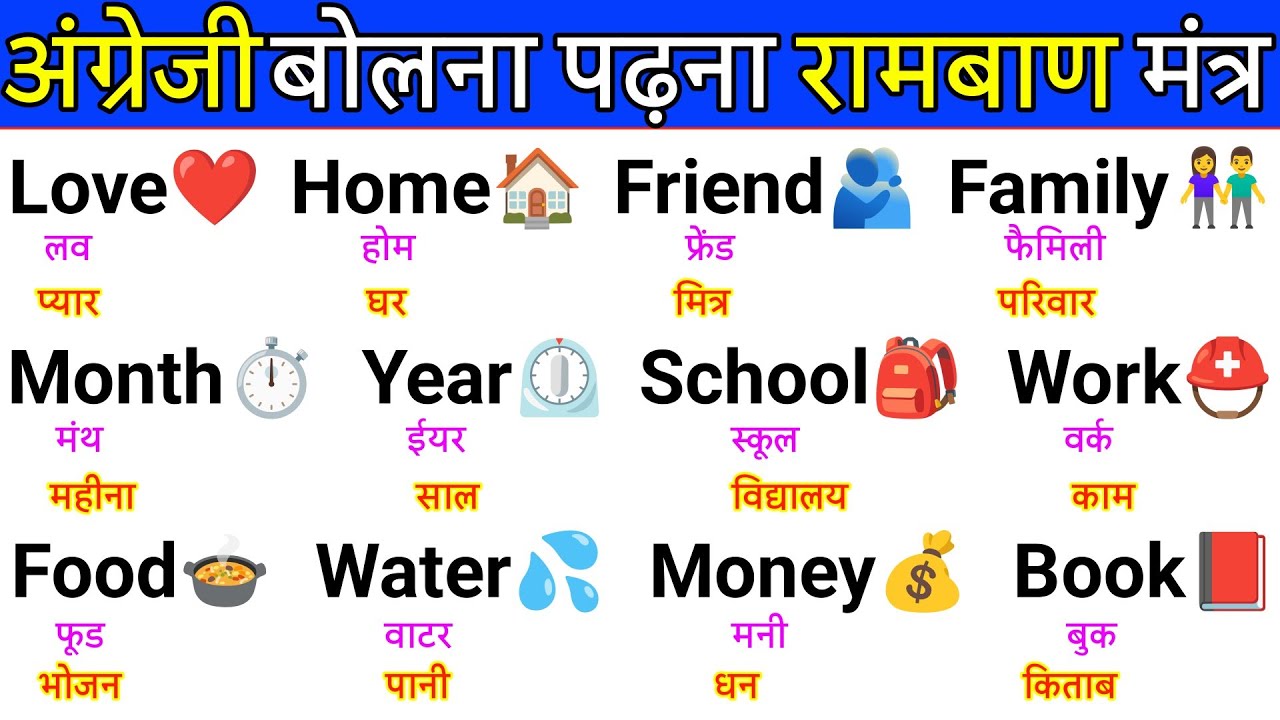 अंग्रेजी बोलना पढ़ना सीखो रामबाण | English padhna kaise sikhe | How to learn english