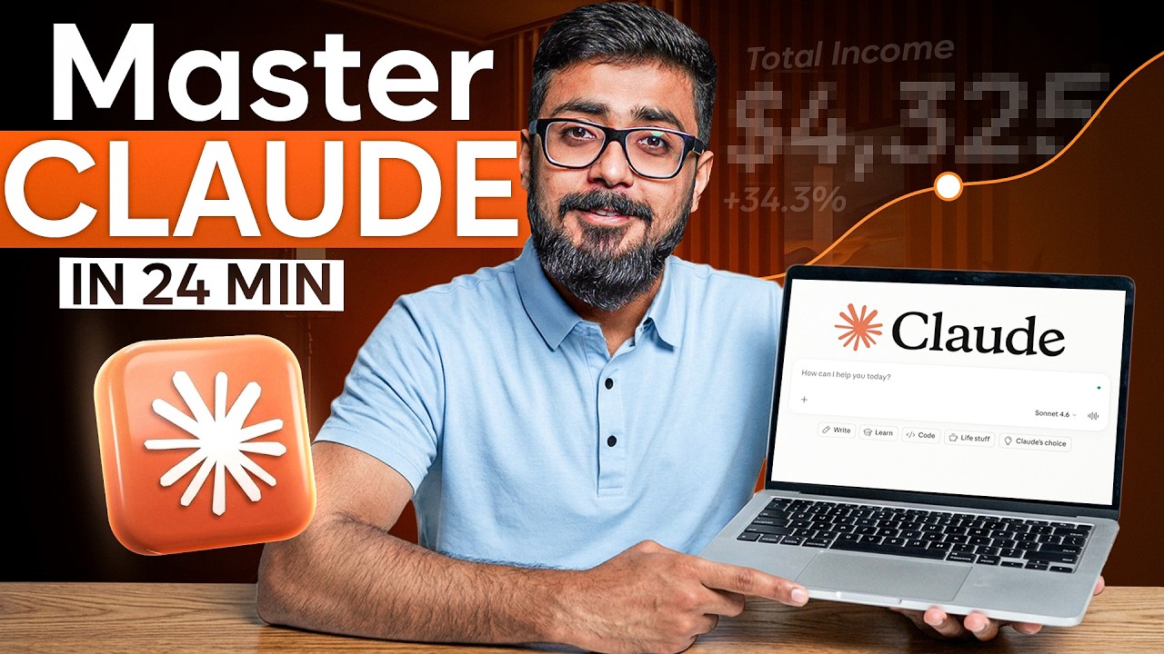 Master 85% Claude AI in just 23 mints | Claude AI Masterclass 2026 اردو/हिंदी