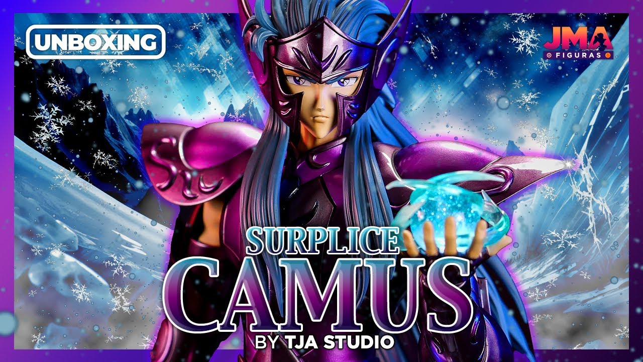 ❄️SAINT SEIYA: CAMUS Surplice Armor 1.6 Scale by TJA Studio | UNBOXING | Resin Statue | Resina